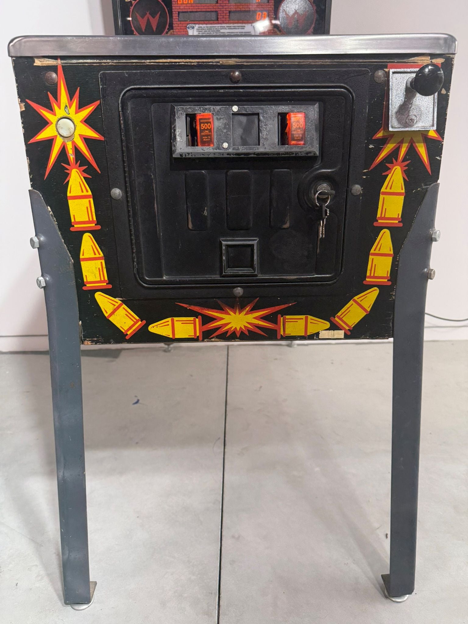🏰 Williams Big Guns Pinball – Excellent Condition 🏰