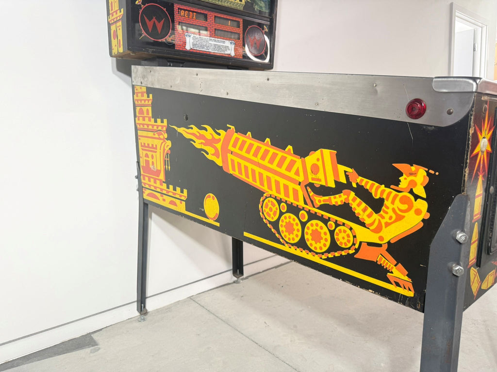 🏰 Williams Big Guns Pinball – Excellent Condition 🏰