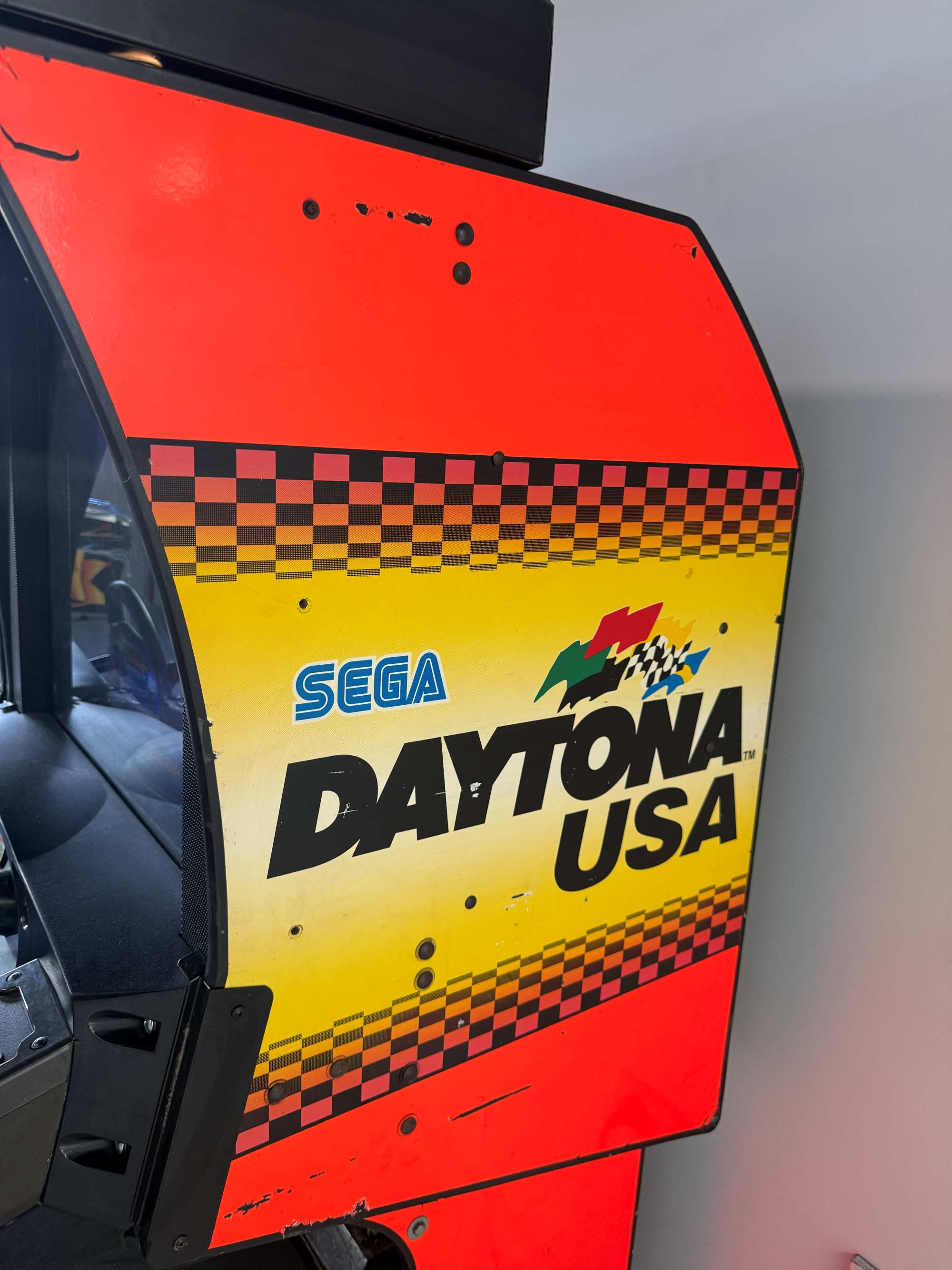 SEGA Daytona USA 2 Player Twin Racing Arcade Machine – Refurbished & Fully Working