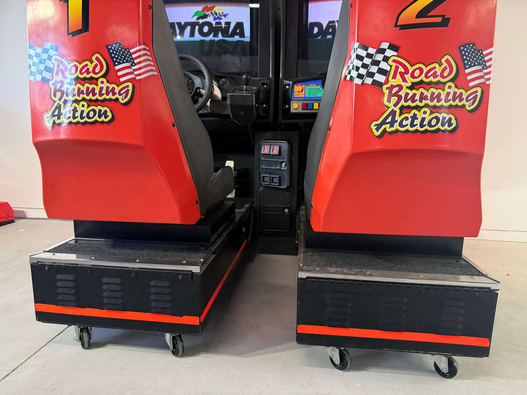 SEGA Daytona USA 2 Player Twin Racing Arcade Machine – Refurbished & Fully Working