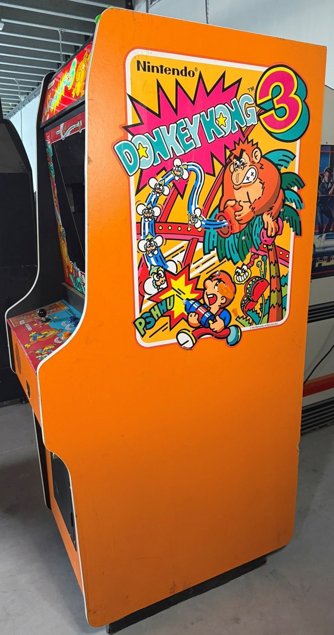 🐵 Donkey Kong 3 Arcade Machine — Restored with New Artwork