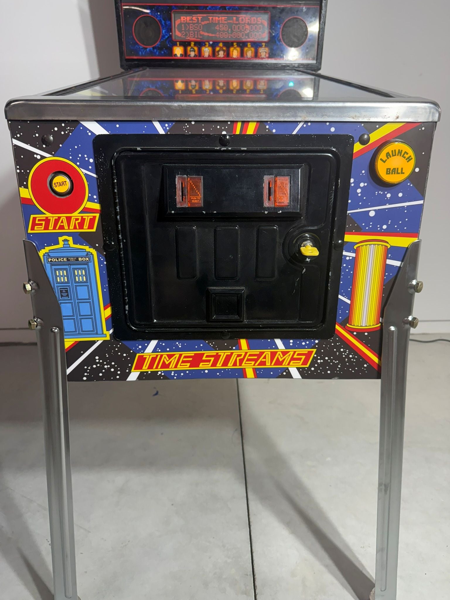 Doctor Who Pinball (Bally) – Showroom Condition ⏳