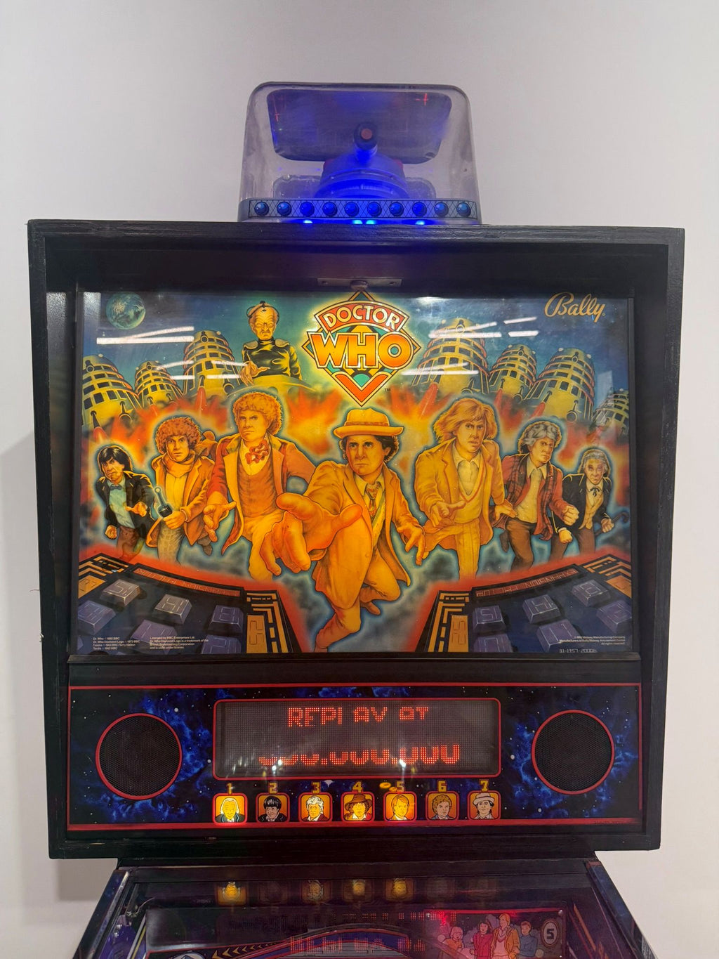 Doctor Who Pinball (Bally) – Showroom Condition ⏳