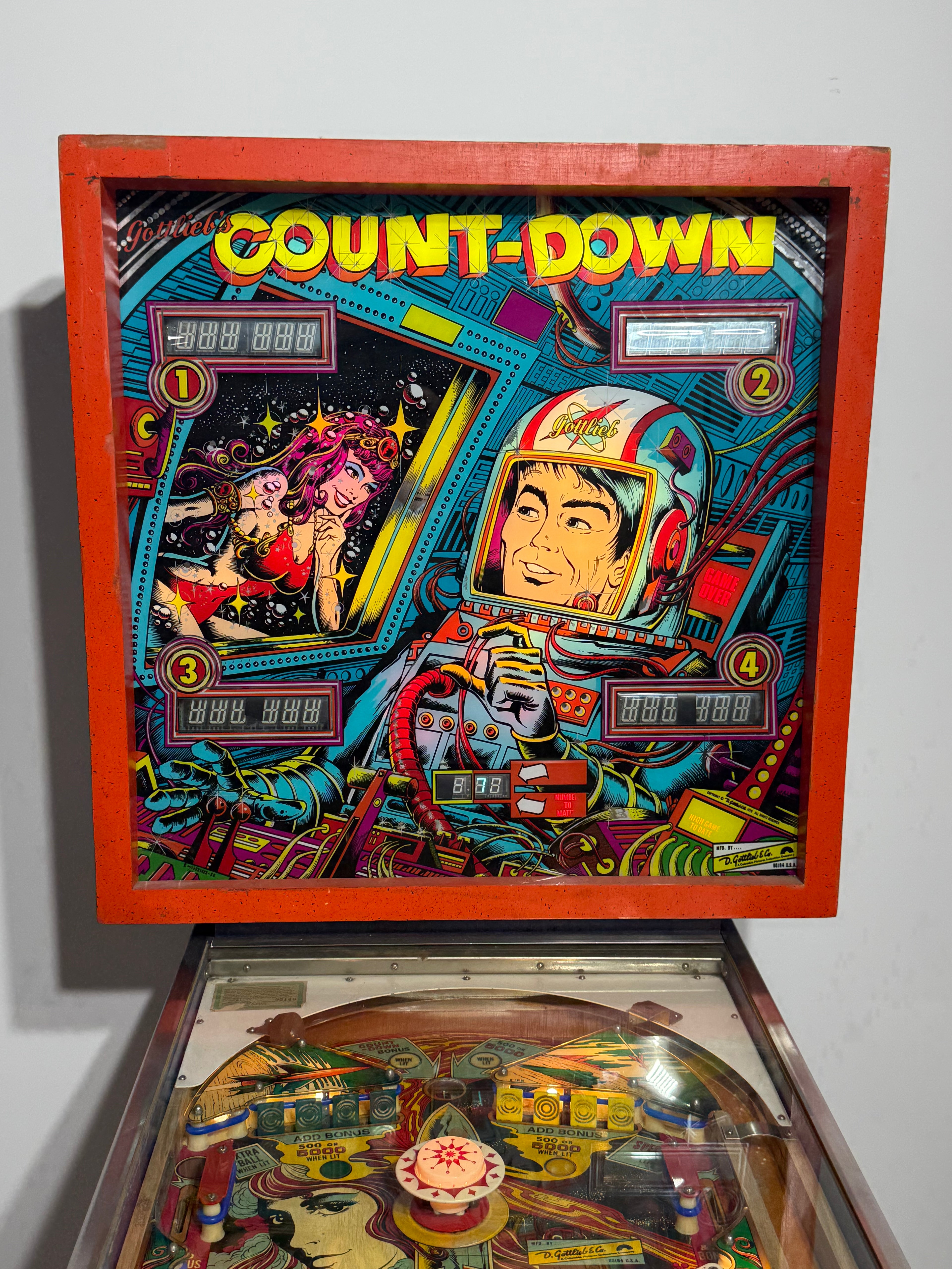 🚀 RESTORED Count Down Pinball (Gottlieb) – Showroom Condition 🚀