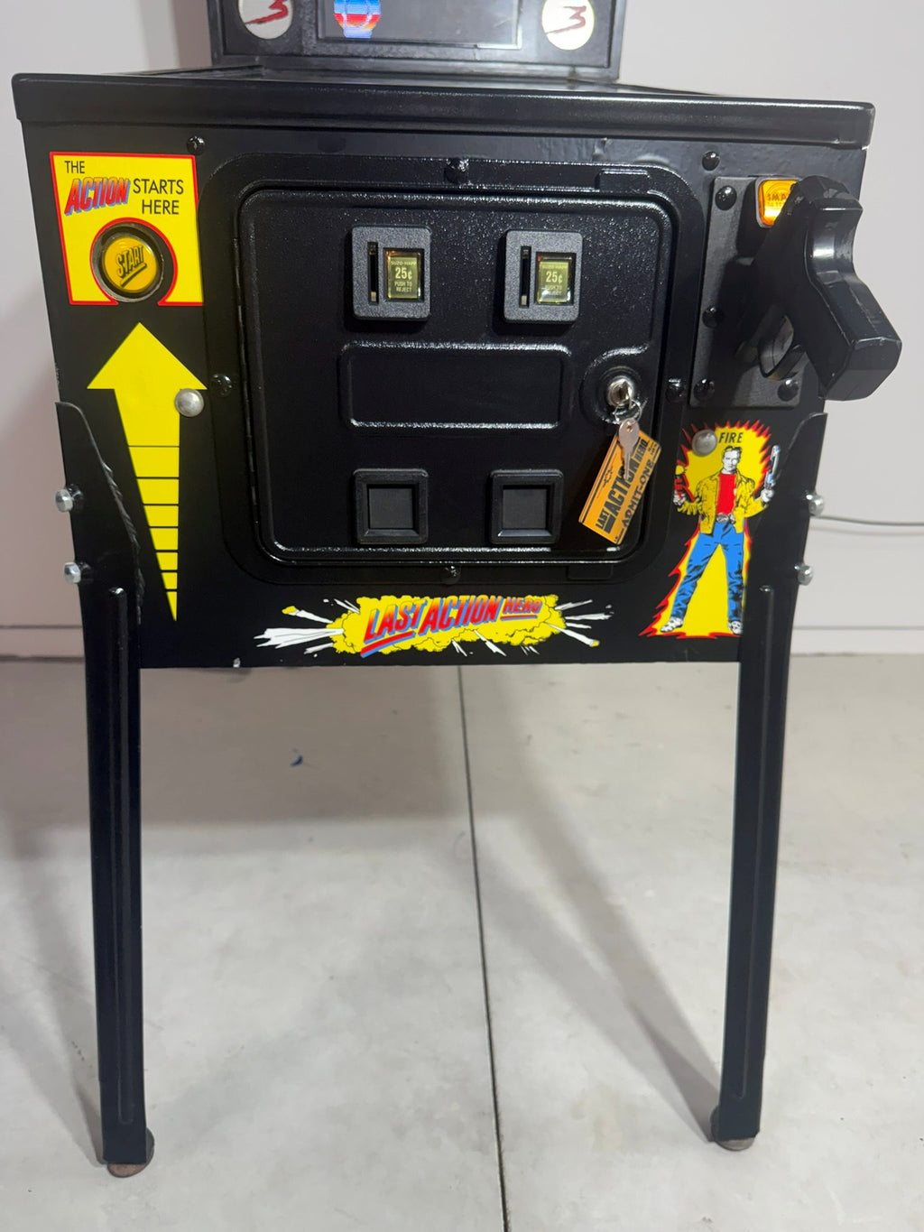 Last Action Hero Pinball (Data East) – Showroom Condition 💥