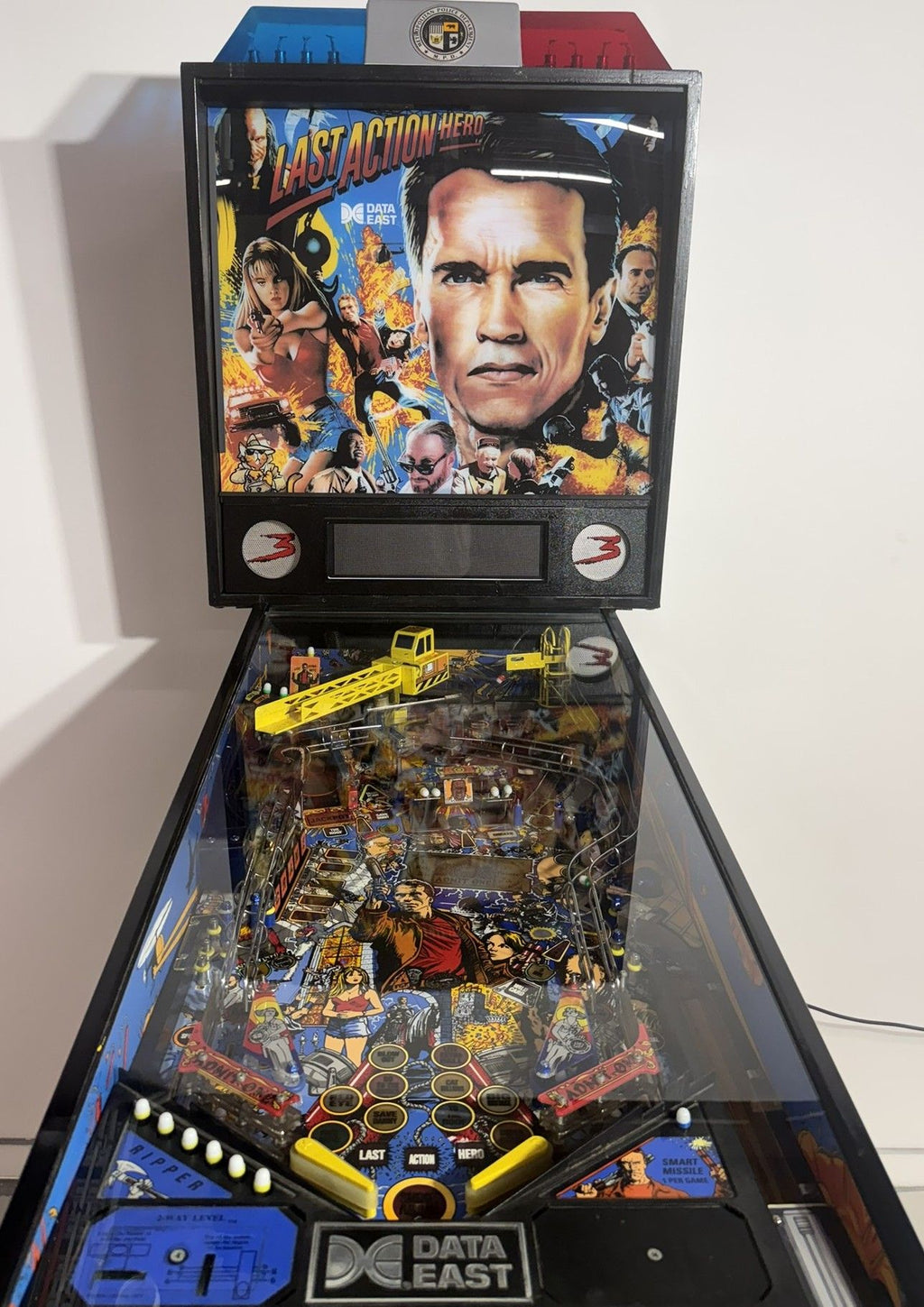 Last Action Hero Pinball (Data East) – Showroom Condition 💥