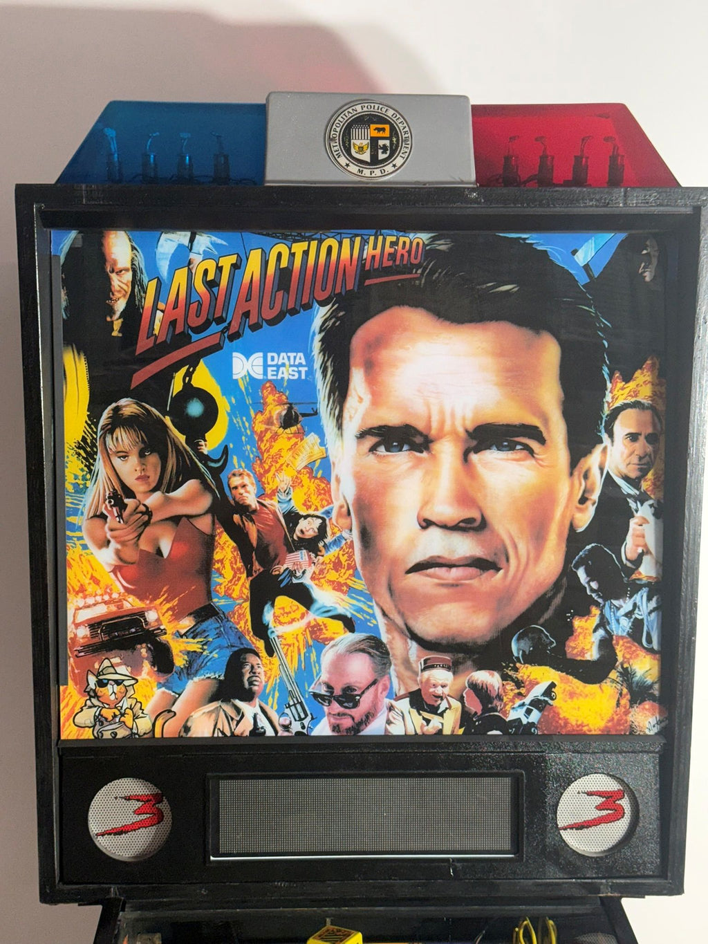 Last Action Hero Pinball (Data East) – Showroom Condition 💥