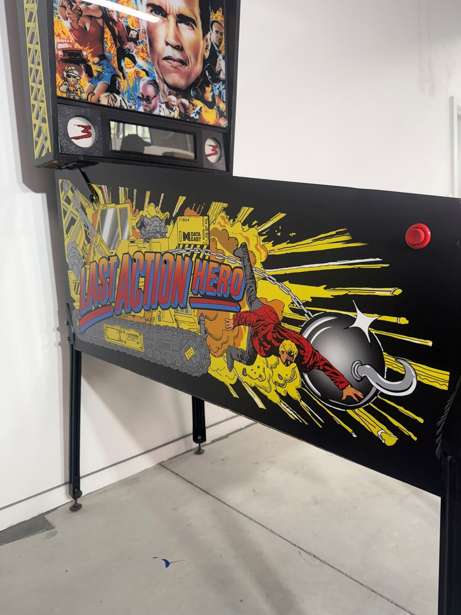 Last Action Hero Pinball (Data East) – Showroom Condition 💥