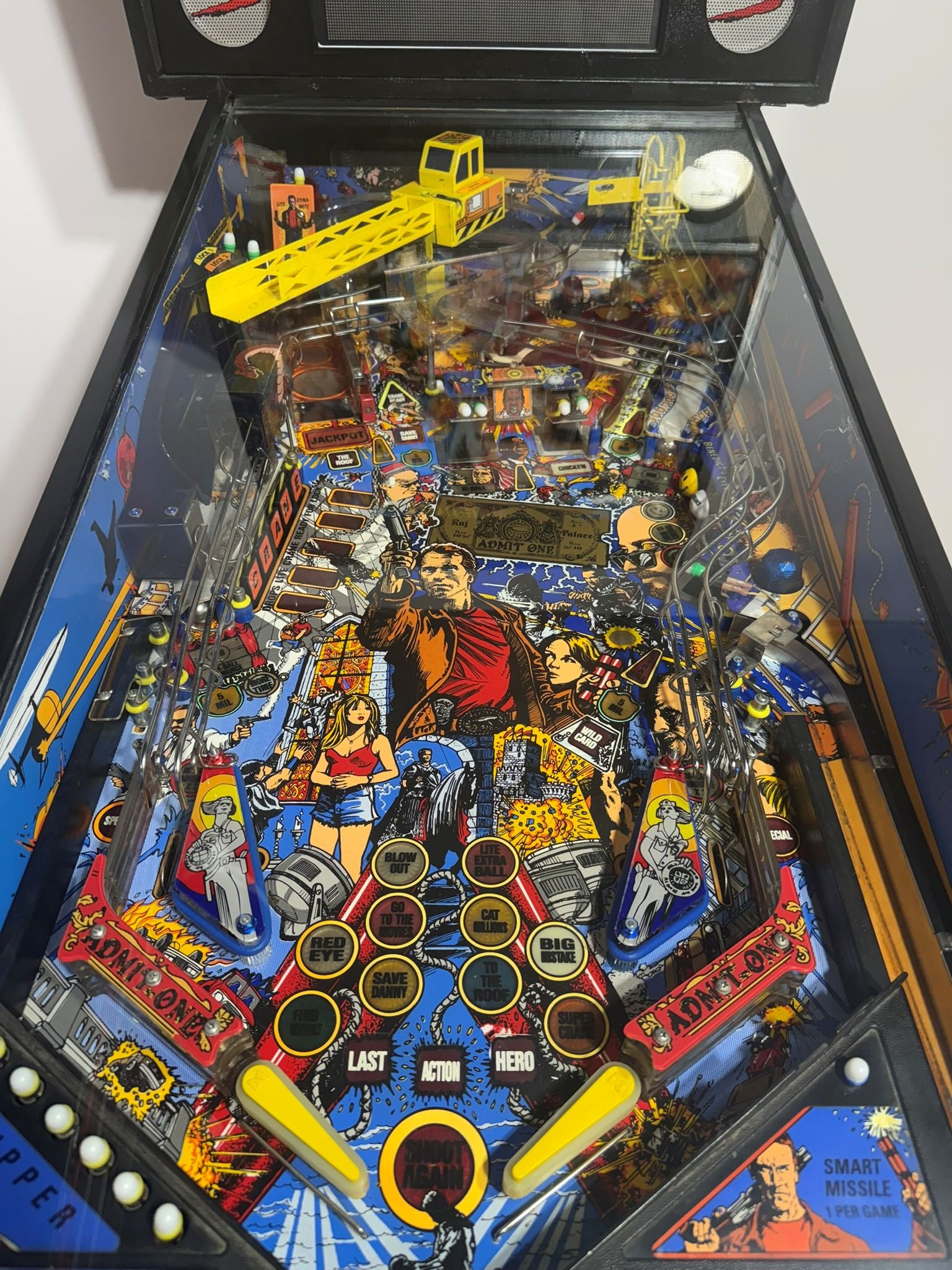 Last Action Hero Pinball (Data East) – Showroom Condition 💥