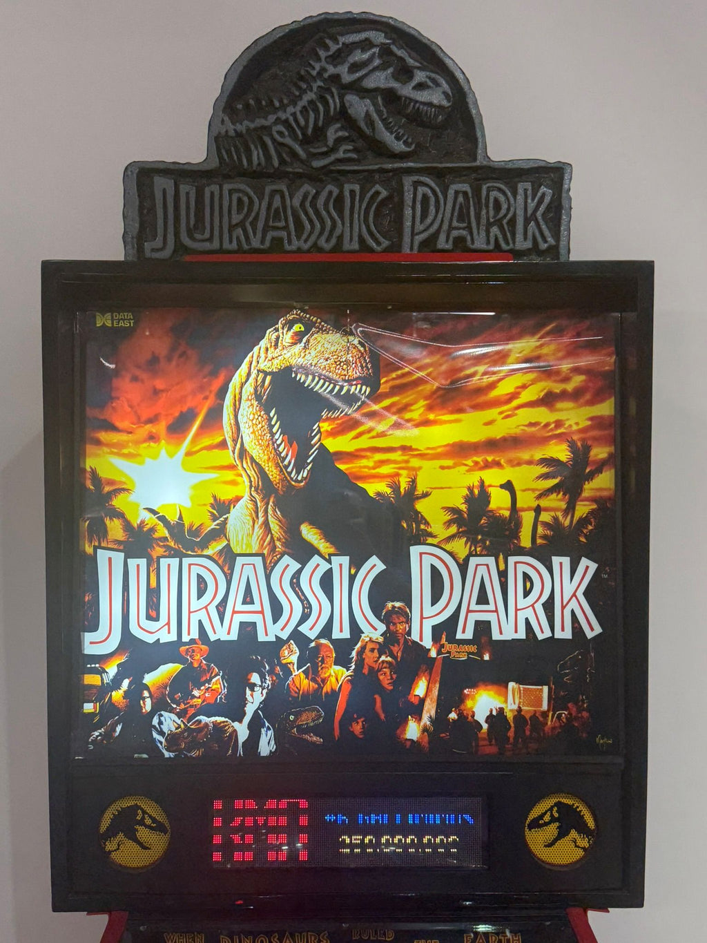 Jurassic Park Pinball (Data East) – Showroom Condition 🦖